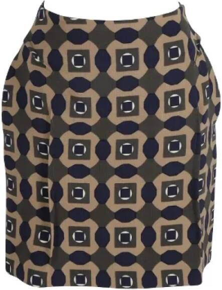 Marni Pre-owned Wool bottoms Meerkleurig Dames