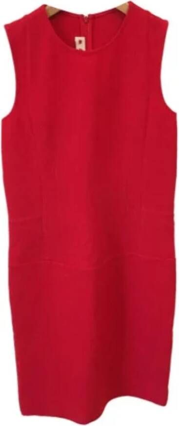 Marni Pre-owned Wool dresses Rood Dames