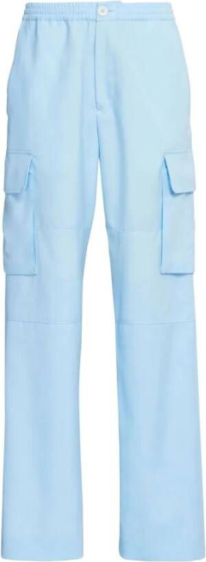 Marni Rechte broek Blauw Heren