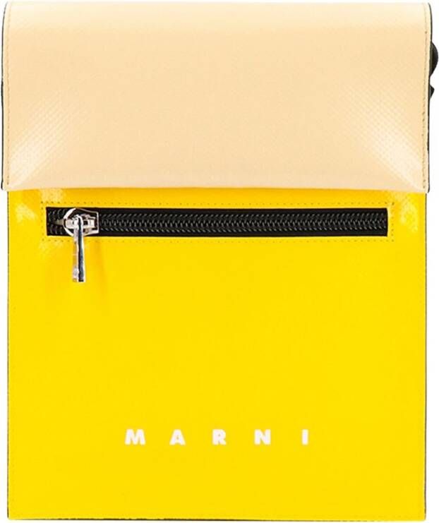 Marni Schoudertas Geel Heren