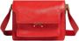 Marni Trunk leren crossbodytas Rood - Thumbnail 2