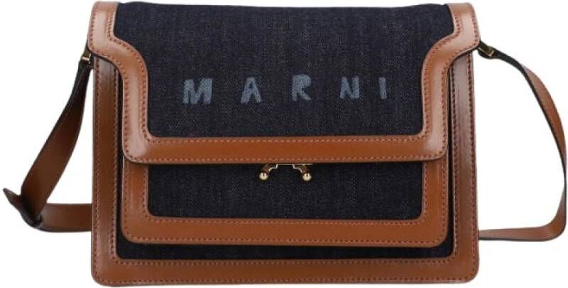 Marni Trunk crossbodytas Blauw - Foto 4
