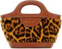 Marni Shearling en leren Micro Tropicalia handtas Meerkleurig Dames - Thumbnail 1