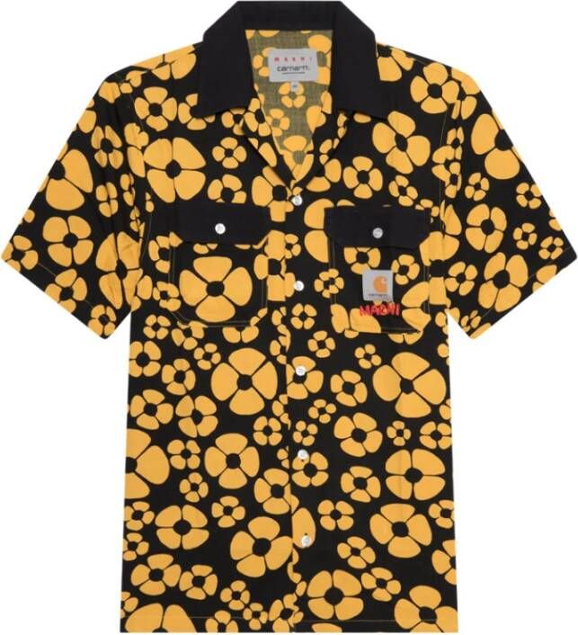 Marni Shirts Zwart Heren