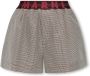 Marni Shorts met logo Grijs Dames - Thumbnail 1