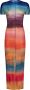 Marni Statement Maxi Jurk met Dark Side of the Moon Strepen Meerkleurig Dames - Thumbnail 1