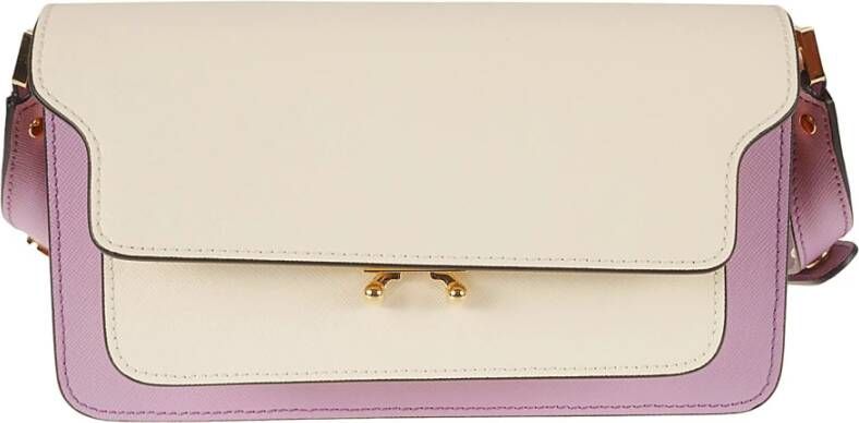 Marni Stijlvolle Cross Body Tassen Purple Dames
