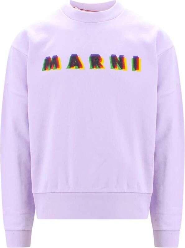 Marni Sweatshirt Paars Heren