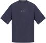 Marni Comfortabel Katoenen Gebreid T-Shirt voor Heren Blauw Heren - Thumbnail 1