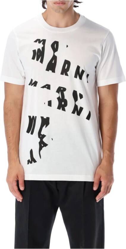 Marni T-shirt Wit Heren