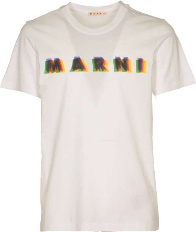 Marni T-shirt Wit Heren