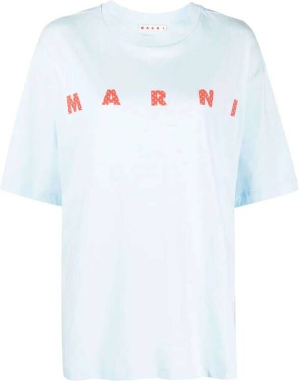 Marni T-Shirts Blauw Dames