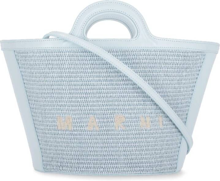 Marni Tote Bags Blauw Dames