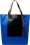 Marni Blauw en Zwart Winkel Tas Blue Heren - Thumbnail 3
