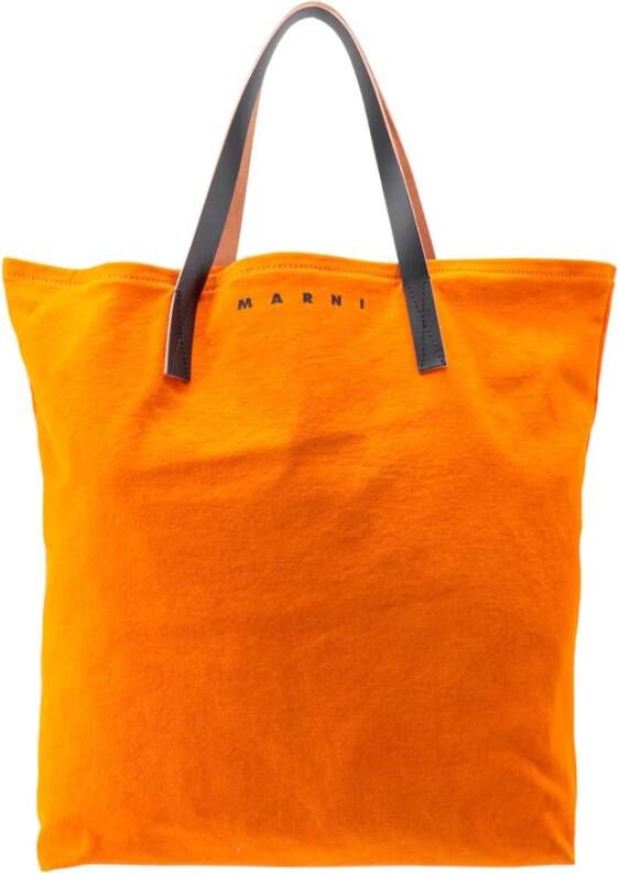 Marni Tote Bags Oranje Heren