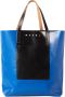 Marni Blauw en Zwart Winkel Tas Blue Heren - Thumbnail 1