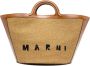 Marni Tropicalia Grote Tote Tas Bruin Dames - Thumbnail 1