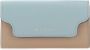 Marni Stijlvolle tweedelige leren sleutelhangerhoes Blauw Dames - Thumbnail 1