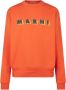 Marni Veelzijdige Heren Sweatshirt Oranje Heren - Thumbnail 3