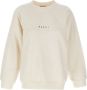 Marni Witte Biologisch Katoenen Sweatshirt Oversized Fit White Dames - Thumbnail 1