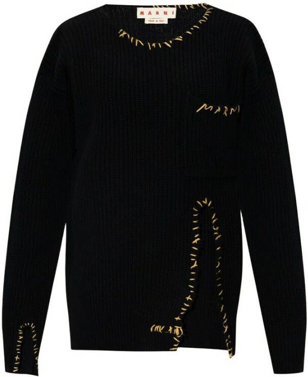 Marni Wool sweater Zwart Dames