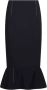 Marni Viscose-Cady Midi Rok met Ruches Black Dames - Thumbnail 1