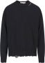 Marni Comfortabele en stijlvolle crew neck sweater Zwart Heren - Thumbnail 1