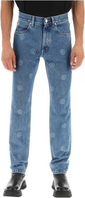 Martine Rose Slim-fit jeans Blauw Heren