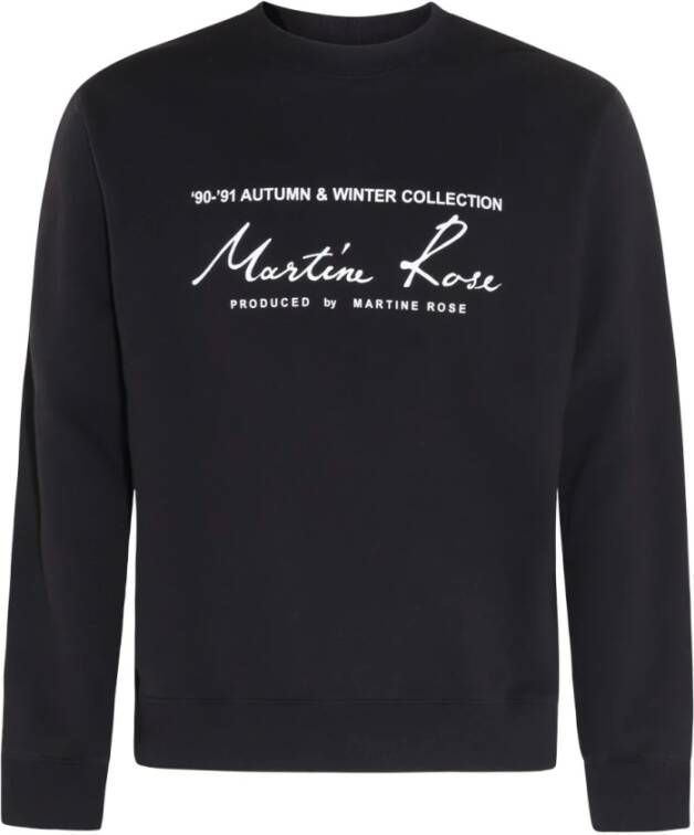 Martine Rose Sweatshirts Zwart Heren