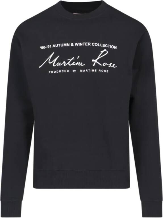 Martine Rose Sweatshirts Black Heren