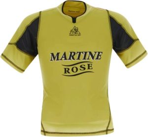 Martine Rose T-Shirts Geel Heren
