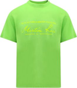 Martine Rose T-shirts Groen Heren