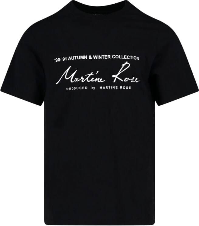 Martine Rose T-shirts Zwart Heren
