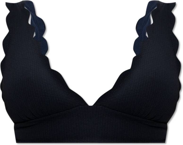 Marysia Omkeerbare bikini top 'Santa Clara' Black Dames