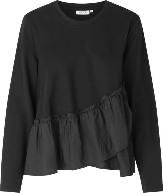 Masai Blouse Zwart Dames