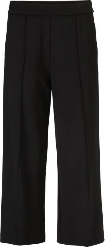 Masai Stijlvolle loszittende zwarte broek Black Dames