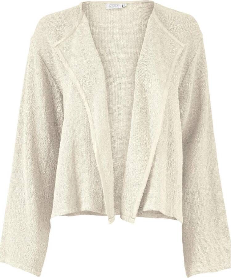 Masai Stijlvolle Offwhite Cardigan Julitta White Dames