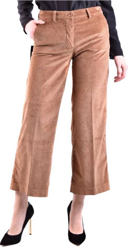 Mason's Wijde Broek Stijlvol en veelzijdig Brown Dames