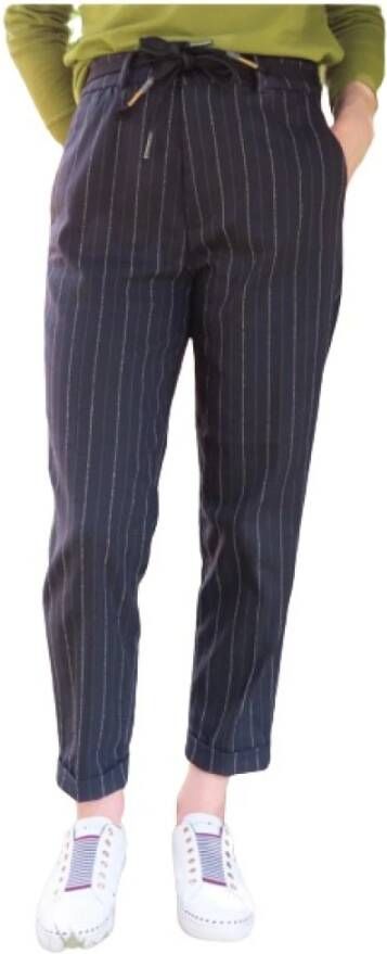 Mason's Casual-Chic New York Broek Blue Dames