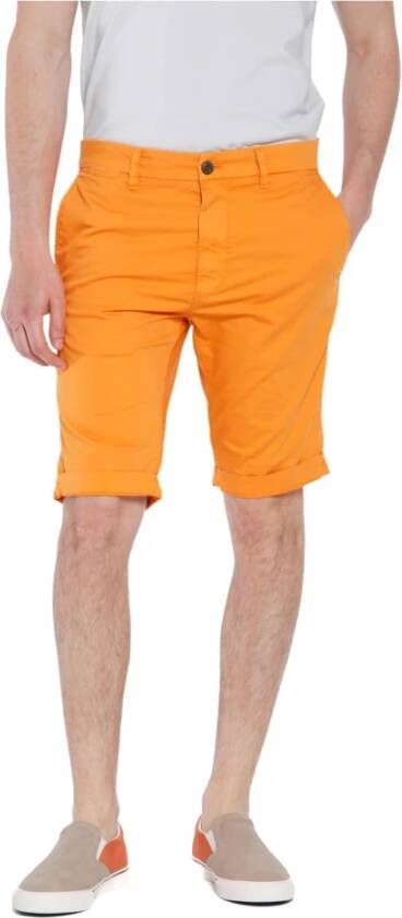 Mason's Casual Shorts Oranje Heren
