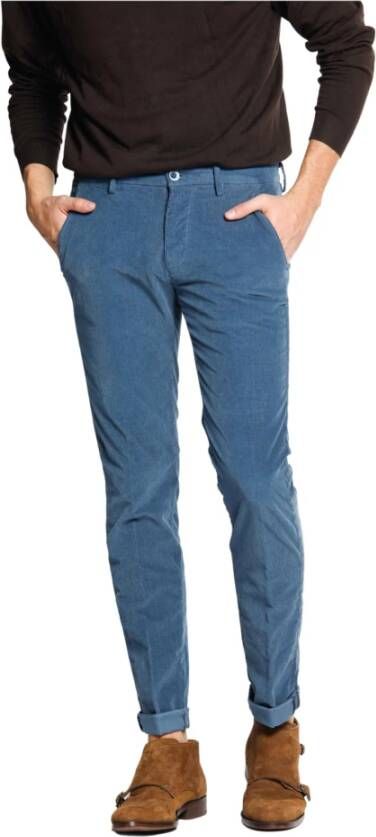 Mason's Chino Blauw Heren