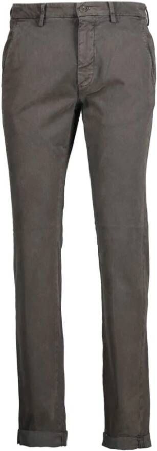 Mason's Taupe Chino Torino met Omgeslagen Pijpen Beige Heren