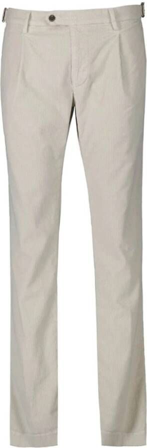 Mason's Corduroy Broek White Heren