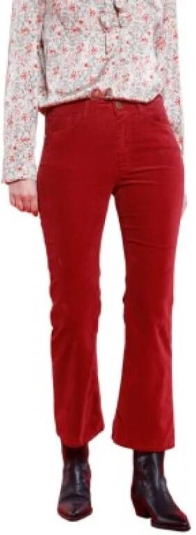 Mason's Cropped Trousers Rood Dames