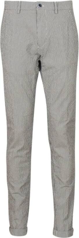 Mason's Moderne Slim-Fit Broek Gray Heren