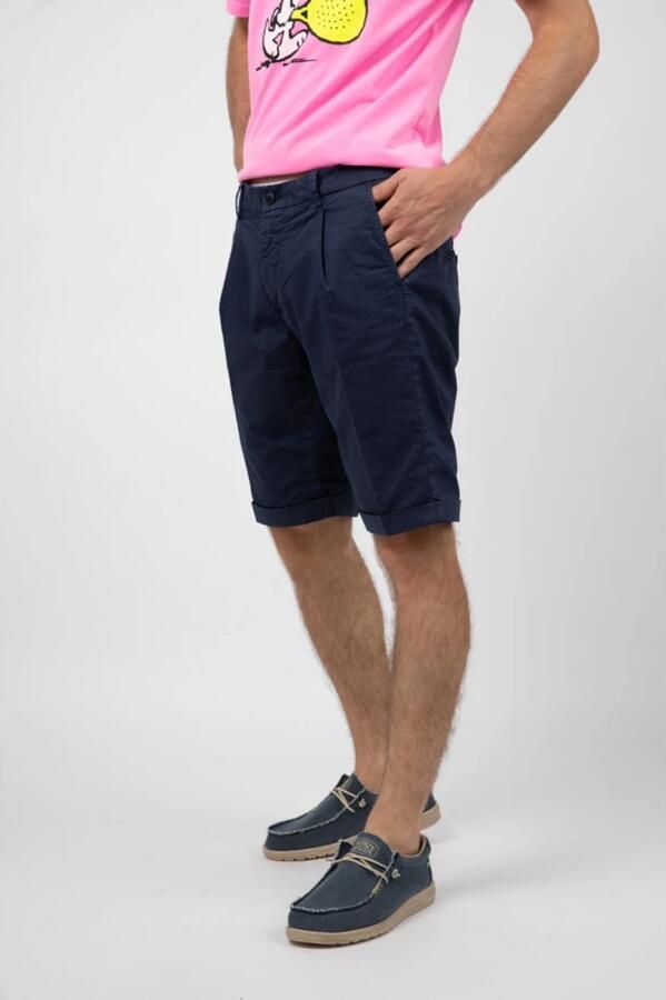 Mason's Stijlvolle Bermuda Shorts Blue Heren - Foto 3