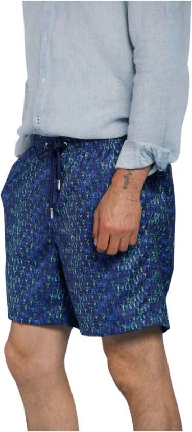 Mason's Short Shorts Blauw Heren