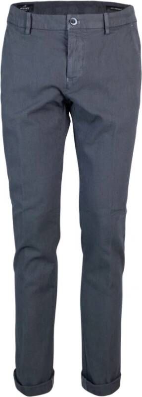 Mason's Slim Fit Grijze Chino Broek Grijs Heren