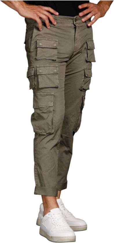 Mason's Slim-fit Trousers Groen Heren