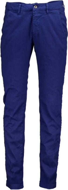 Mason's Veelzijdige en stijlvolle Torino Chino in blauw Mbe111 847 Blue Heren